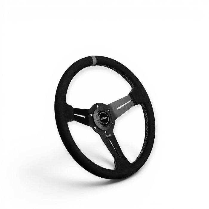DND Performance Compact Alcantara Steering Wheel 330mm 30mm Deep - Lunaticsco