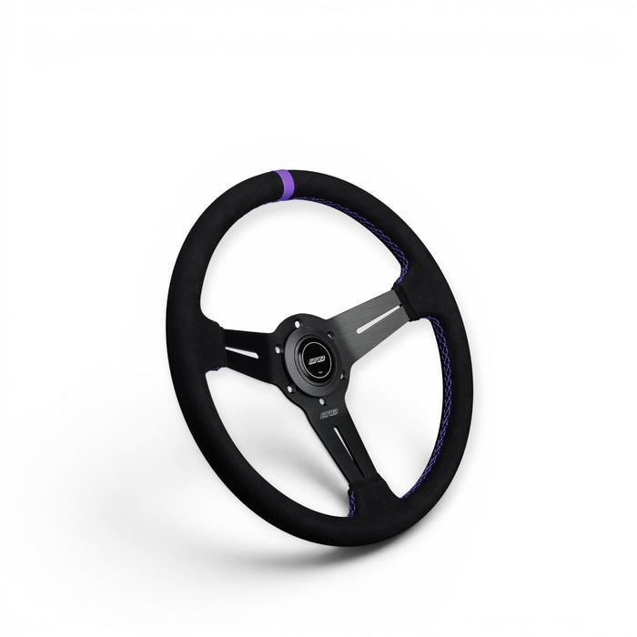 DND Performance Compact Alcantara Steering Wheel 330mm 30mm Deep - Lunaticsco