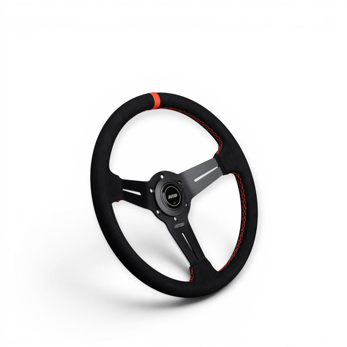 DND Performance Compact Alcantara Steering Wheel 330mm 30mm Deep - Lunaticsco