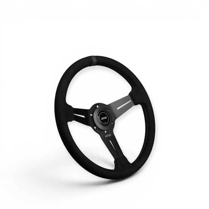 DND Performance Compact Alcantara Steering Wheel 330mm 30mm Deep - Lunaticsco