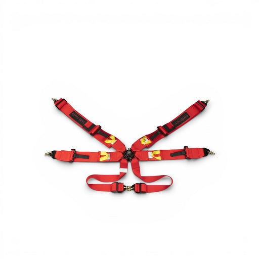 DND Performance FIA 8853-2016 6-Point Racing Harness with Cam Lock - Lunaticsco
