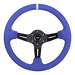 DND Performance Full Color Alcantara Race Wheel - Lunaticsco