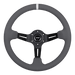DND Performance Full Color Alcantara Race Wheel - Lunaticsco
