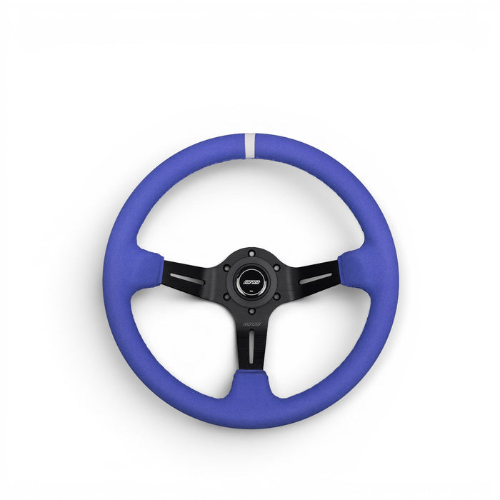 DND Performance Full Color Alcantara Steering Wheel 350mm 75mm Deep - Lunaticsco