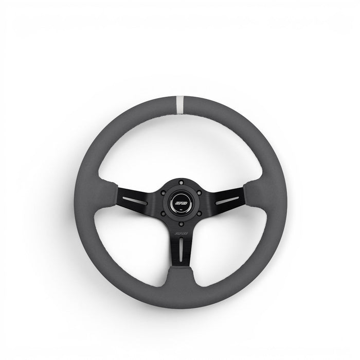 DND Performance Full Color Alcantara Steering Wheel 350mm 75mm Deep - Lunaticsco
