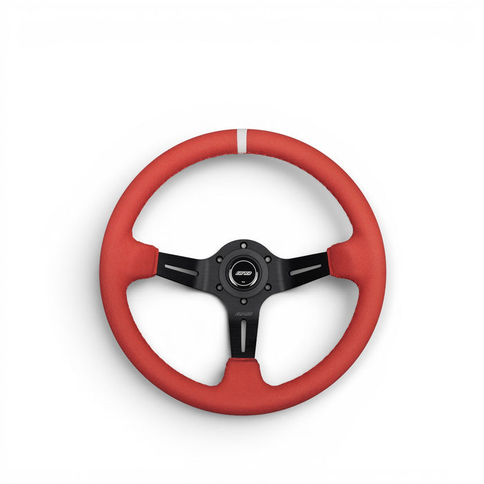 DND Performance Full Color Alcantara Steering Wheel 350mm 75mm Deep - Lunaticsco