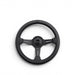 DND Performance Leather Race Wheel Steering Wheel 350mm 50mm Deep - Lunaticsco
