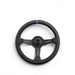 DND Performance Leather Race Wheel Steering Wheel 350mm 50mm Deep - Lunaticsco