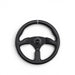 DND Performance Leather Touring Wheel Steering Wheel 350mm 50mm Deep - Lunaticsco