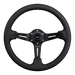 DND Performance Perforated Leather Race Wheel - Lunaticsco