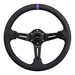DND Performance Perforated Leather Race Wheel - Lunaticsco