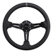DND Performance Perforated Leather Race Wheel - Lunaticsco