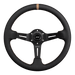 DND Performance Perforated Leather Race Wheel - Lunaticsco