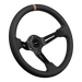 DND Performance Perforated Leather Race Wheel - Lunaticsco