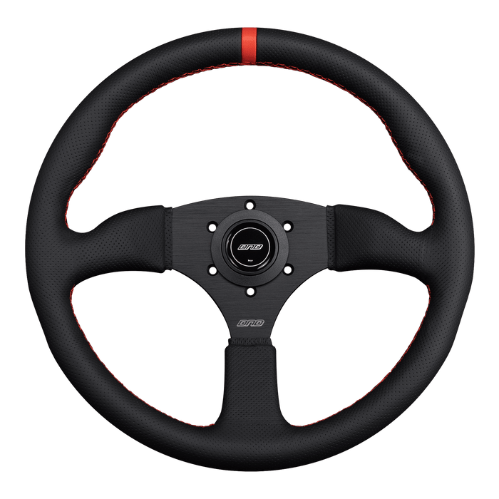 DND Performance Perforated Leather Touring Wheel - Lunaticsco