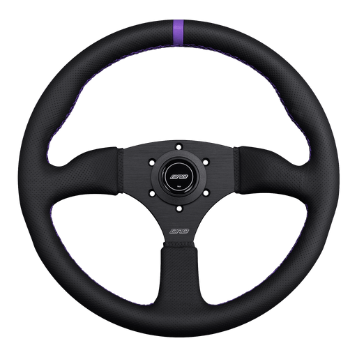 DND Performance Perforated Leather Touring Wheel - Lunaticsco