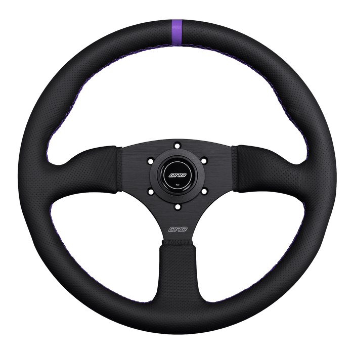 DND Performance Perforated Leather Touring Wheel - Lunaticsco