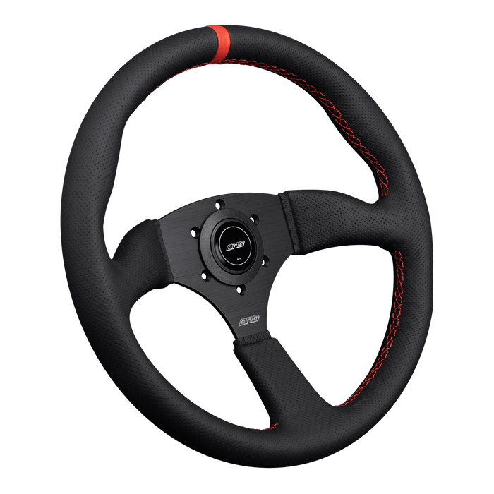DND Performance Perforated Leather Touring Wheel - Lunaticsco