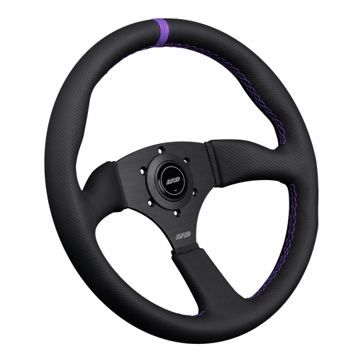 DND Performance Perforated Leather Touring Wheel - Lunaticsco