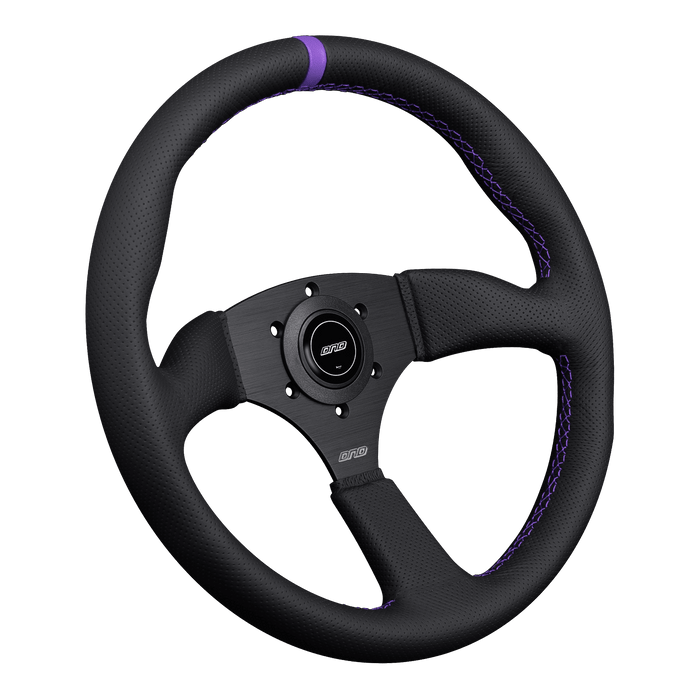 DND Performance Perforated Leather Touring Wheel - Lunaticsco