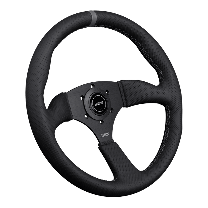 DND Performance Perforated Leather Touring Wheel - Lunaticsco