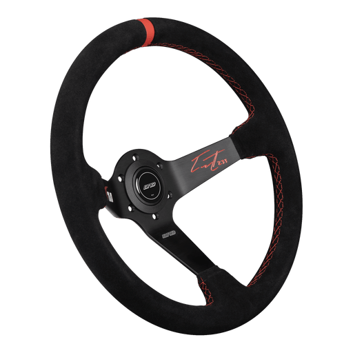 DND Performance Tommy Lemaire Suede Steering Wheel (Limited Signature Edition) - Lunaticsco