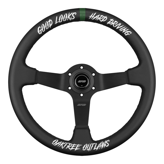DND Performance X Oaktree Outlaws Steering Wheel (Limited Edition) - Lunaticsco