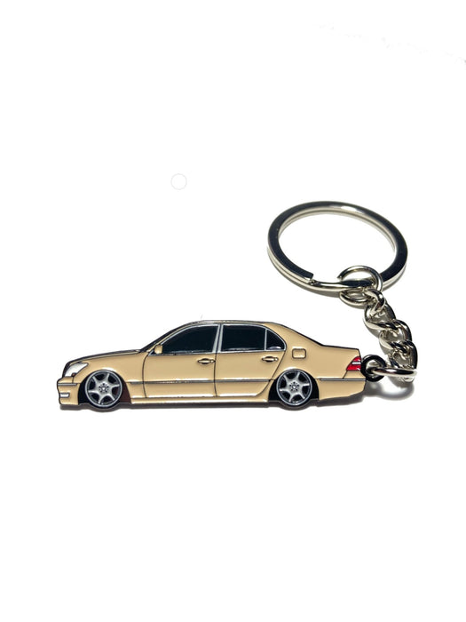 Drift Pins Lexus LS430 Keychains - Enamel Metal 2" - Lunaticsco