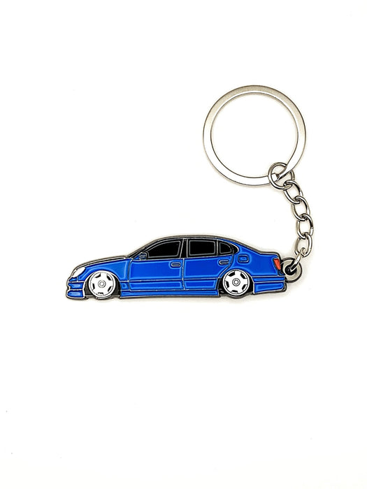 Drift Pins Vintage Lexus GS Keychains - Enamel Metal 2" - Lunaticsco