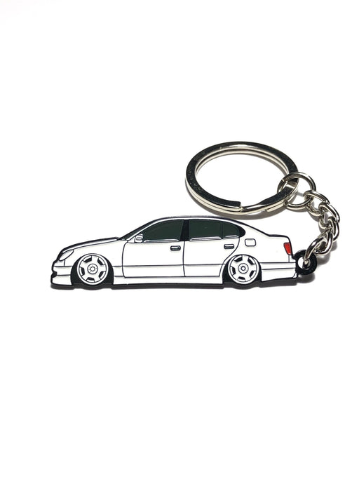 Drift Pins Vintage Lexus GS Keychains - Enamel Metal 2" - Lunaticsco