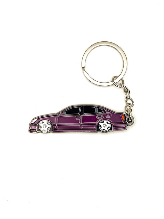 Drift Pins Vintage Lexus GS Keychains - Enamel Metal 2" - Lunaticsco