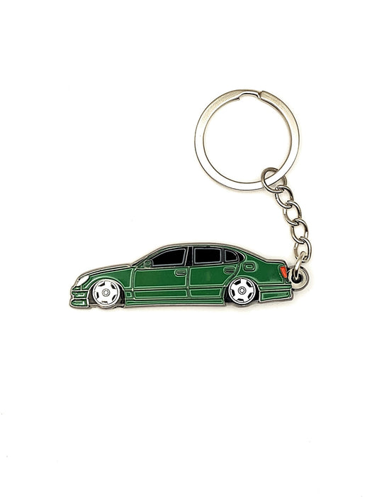 Drift Pins Vintage Lexus GS Keychains - Enamel Metal 2" - Lunaticsco