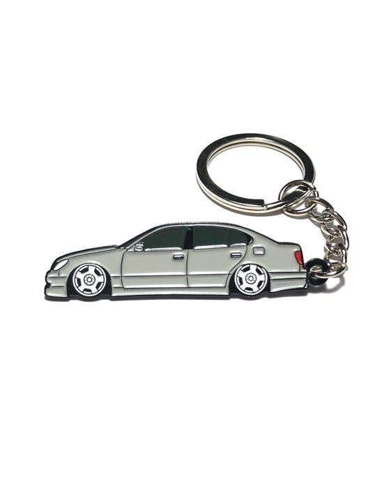 Drift Pins Vintage Lexus GS Keychains - Enamel Metal 2" - Lunaticsco