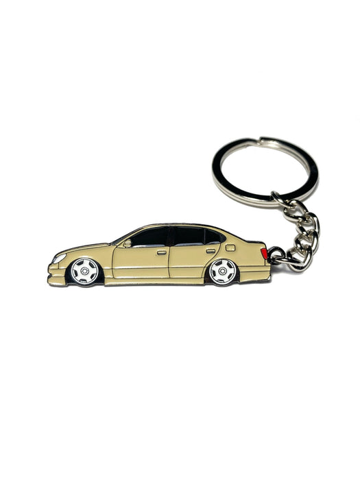 Drift Pins Vintage Lexus GS Keychains - Enamel Metal 2" - Lunaticsco