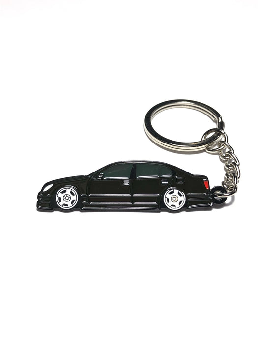 Drift Pins Vintage Lexus GS Keychains - Enamel Metal 2" - Lunaticsco