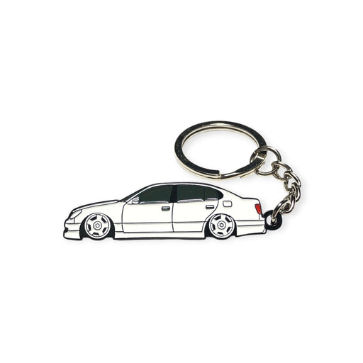 Drift Pins Vintage Lexus GS Keychains - Enamel Metal 2" - Lunaticsco