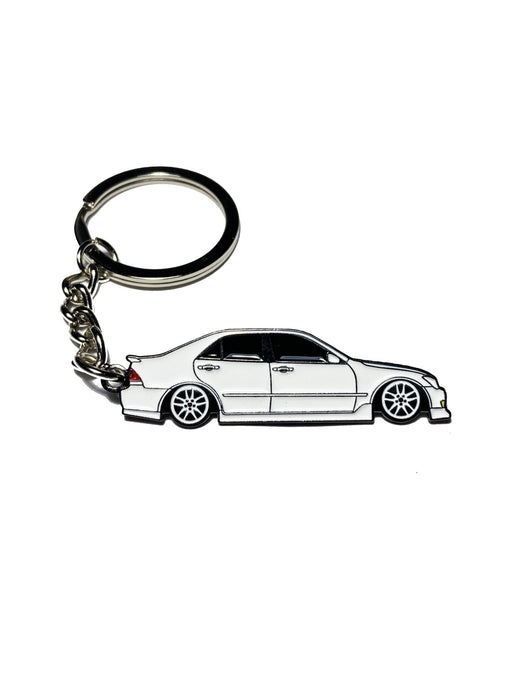 Drift Pins Vintage Lexus IS300 / Altezza Keychains - Enamel Metal 2" - Lunaticsco