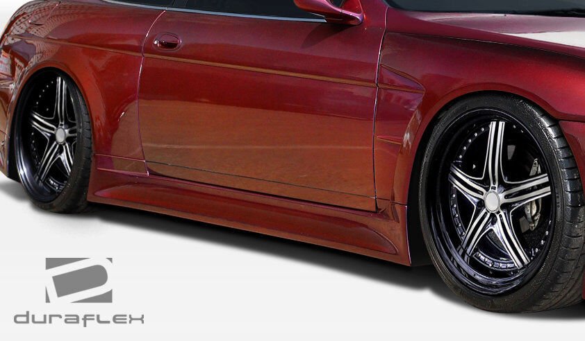 Duraflex V-Speed Side Skirts Rocker Panels 2 Piece Lexus SC 92-00 - Lunaticsco