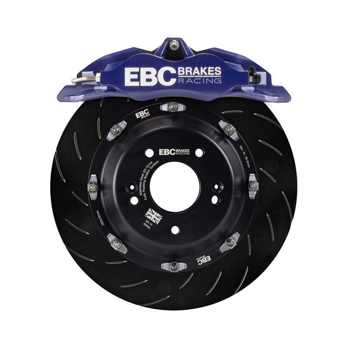 EBC Racing Front Big Brake Kit, Apollo-4 Calipers, 330mm Rotors - Blue, Scion FR-S 2013-2016 & More - Lunaticsco