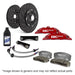 EBC Racing Front Big Brake Kit, Apollo-4 Calipers, 330mm Rotors - Red, Scion FR-S 2013-2016 & More - Lunaticsco
