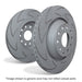 EBC Rear BSD V-Slotted Brake Rotors, Lexus IS250 2006-2013 - Lunaticsco