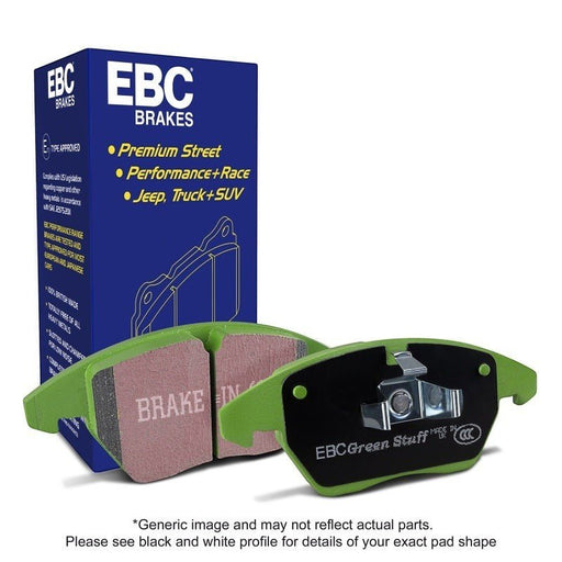 EBC Rear Greenstuff Brake Pads, Lexus LS430 2001-2006 - Lunaticsco