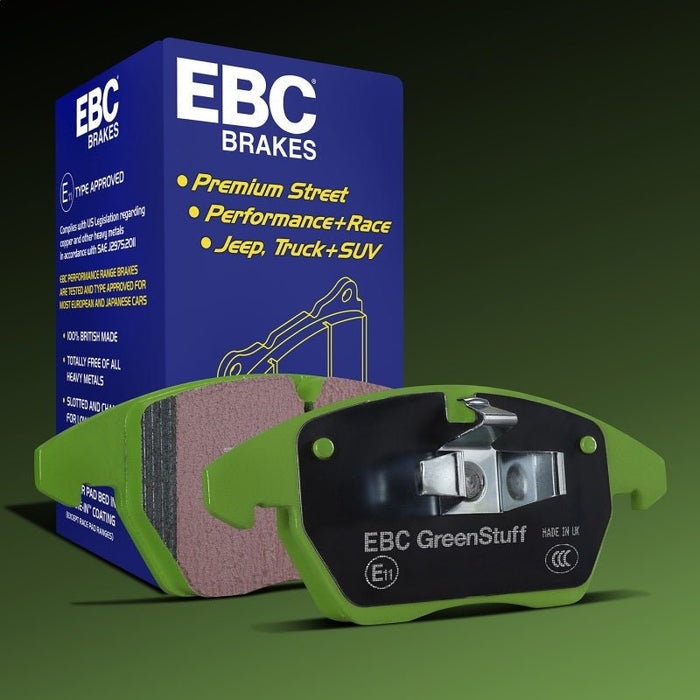 EBC Rear Greenstuff Brake Pads, Scion FR-S 2013-2016, Subaru BRZ 2013-2023 (Limited, Premium, TS) & More - Lunaticsco