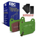 EBC Rear Greenstuff Brake Pads, Subaru BRZ 2017-2020 (Limited, Premium, TS) & More - Lunaticsco