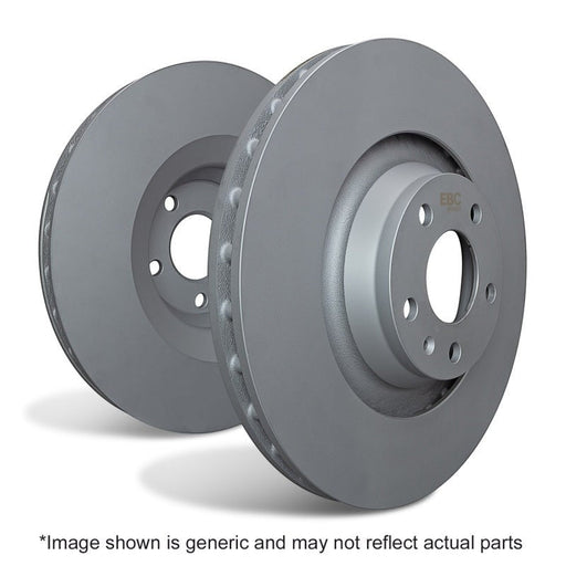 EBC Rear Premium OE-Style Brake Rotors, Lexus IS250 2006-2013 - Lunaticsco