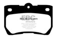 EBC Rear Redstuff Brake Pads, Lexus IS250 2006-2013 (C), Lexus IS350 2006-2013 (C) - Lunaticsco