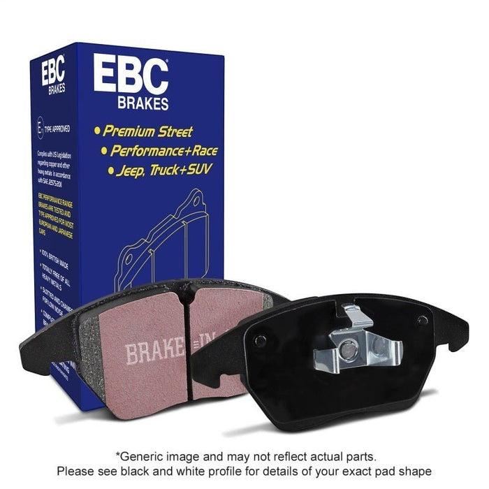 EBC Rear Ultimax2 Brake Pads, Lexus IS250 2006-2013 (C), Lexus IS350 2006-2013 (C) - Lunaticsco