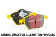 EBC Rear Yellowstuff Brake Pads, Lexus GS300 1993-1997, Lexus SC300 1992-2000, Lexus SC400 1992-2000 & More - Lunaticsco