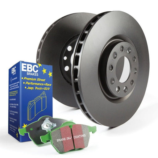 EBC S11 Brake Pad and Rotor Kit, Lexus GS400 1998-2000, Lexus GS430 2001-2005 & More (Part S11KR1067) - Lunaticsco