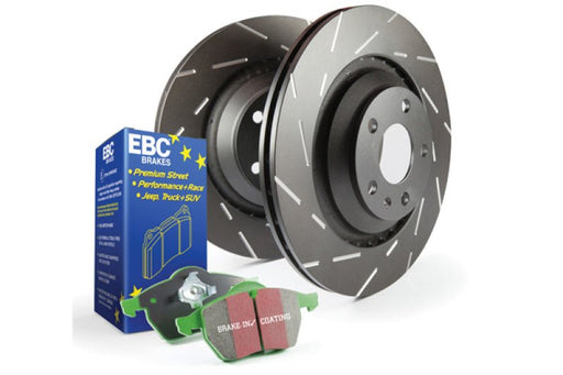 EBC S2 Brake Pad and Rotor Kit, Lexus GS400 1998-2000, Lexus GS430 2001-2005 & More (Part S2KR2317) - Lunaticsco